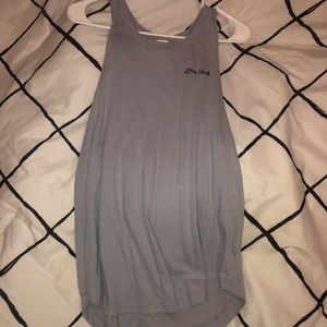 Lilac, purple victoria secret pink tank top